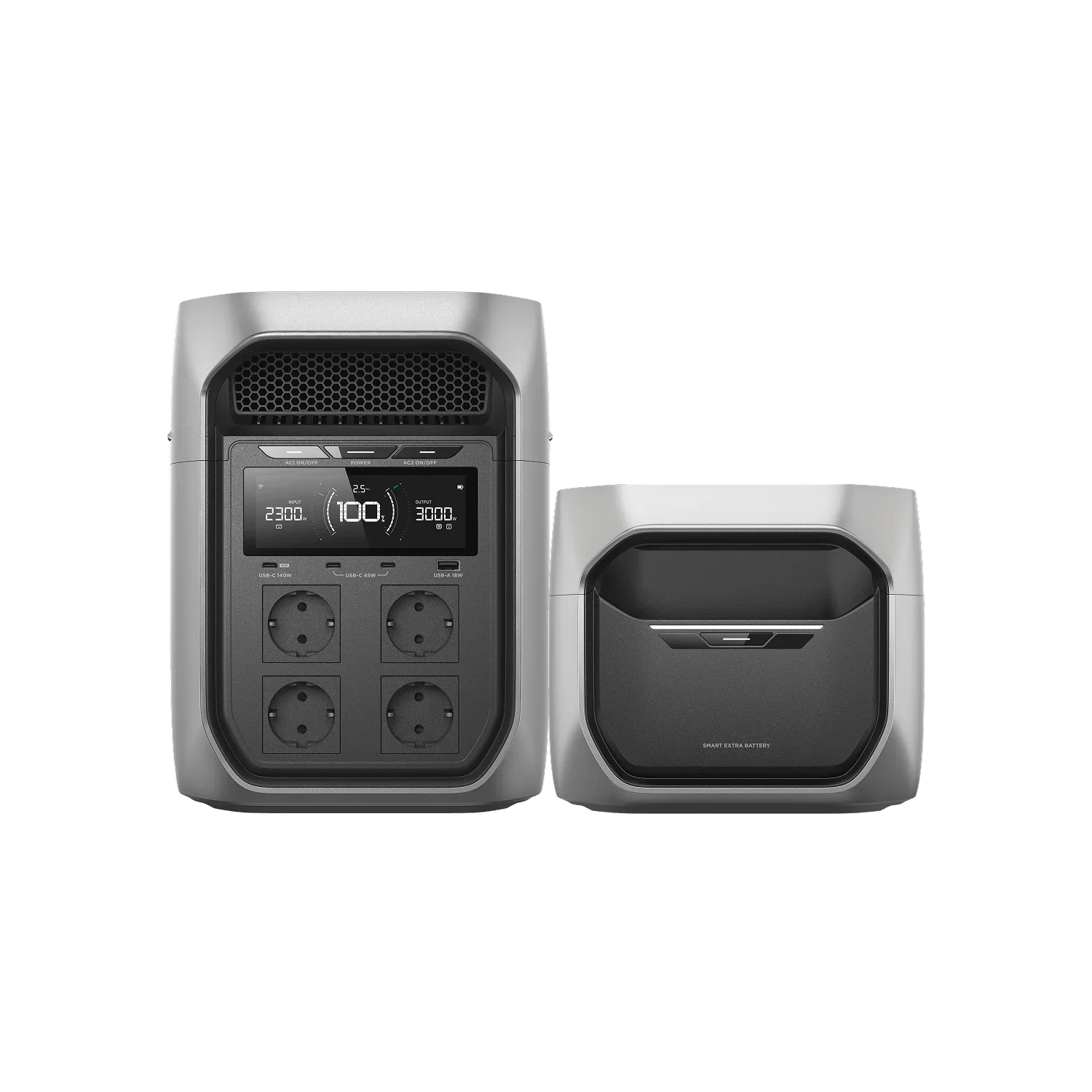 A EcoFlow DELTA 3 Max Plus Extra Battery é a solução ideal para expandir a capacidade energética do seu sistema EcoFlow, garantindo mais autonomia e segurança em situações de backup de energia ou utilização intensiva