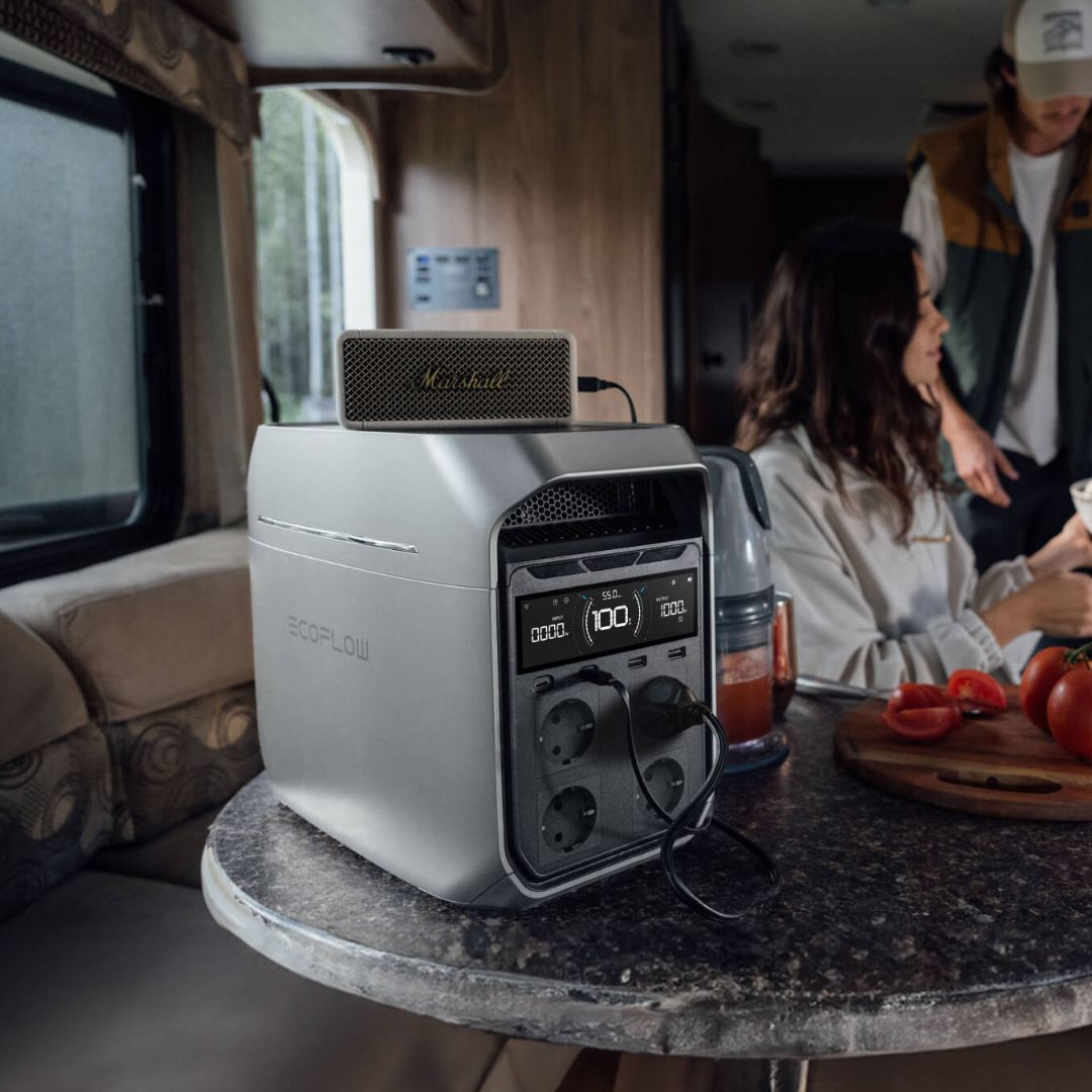 Portable battery-powered Smart Generator - Ecoflow Delta 3 Plus