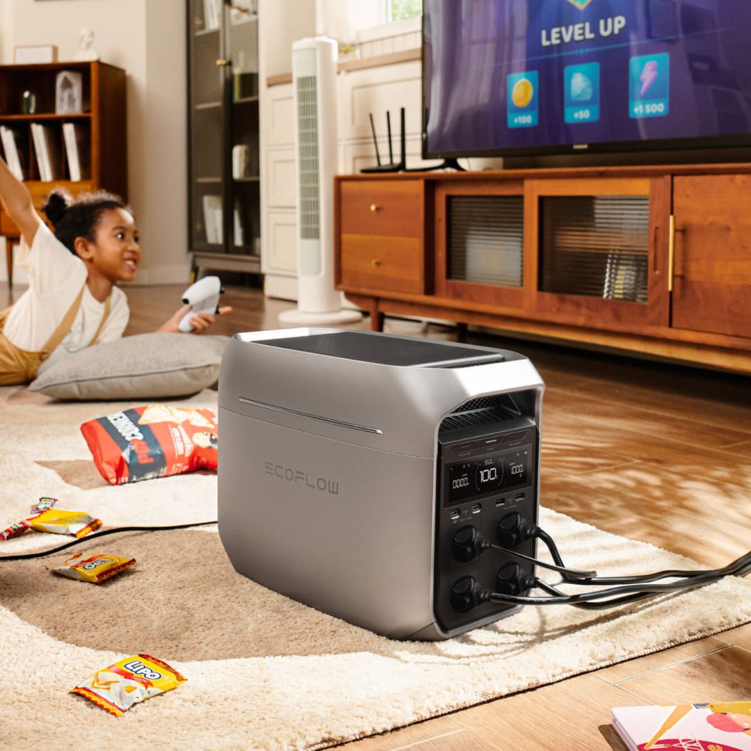 Portable battery-powered Smart Generator - Ecoflow Delta 3 Plus