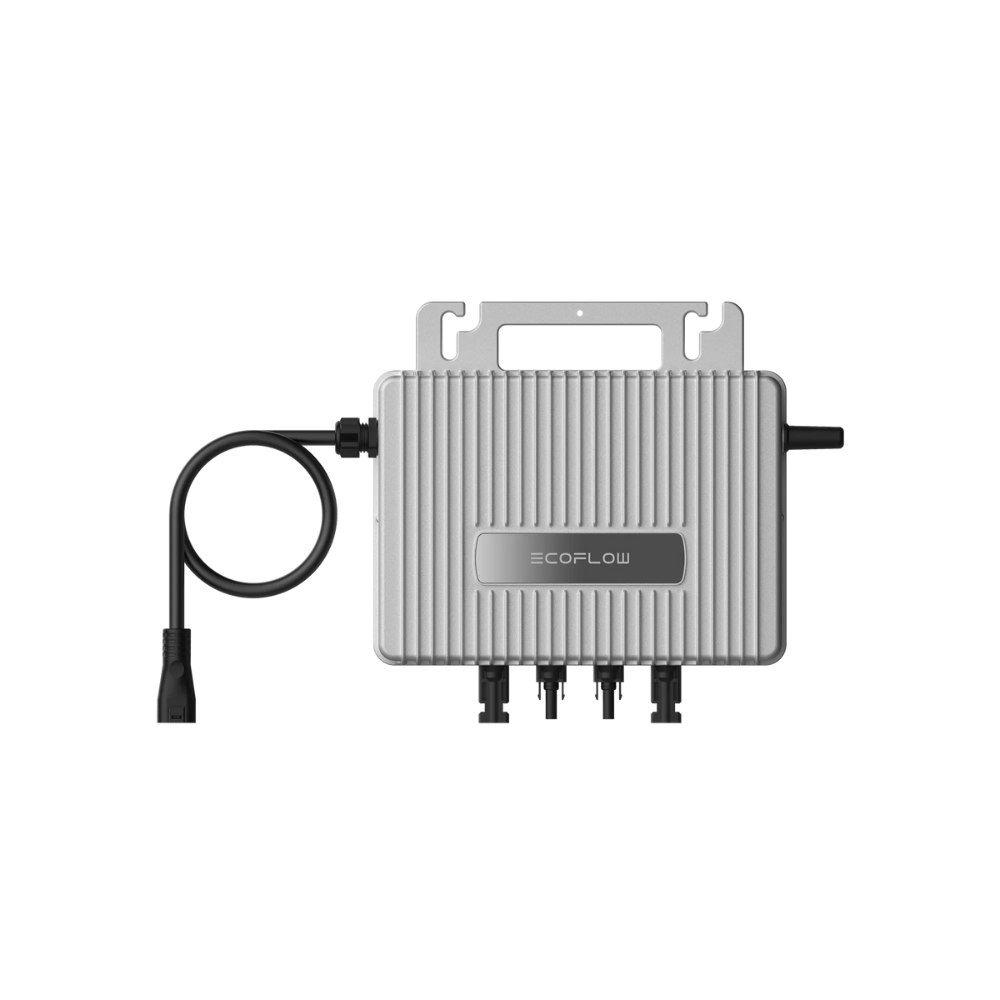O EcoFlow STREAM é um microinversor compacto, eficiente e de fácil instalação, ideal para integrar em sistemas solares residenciais