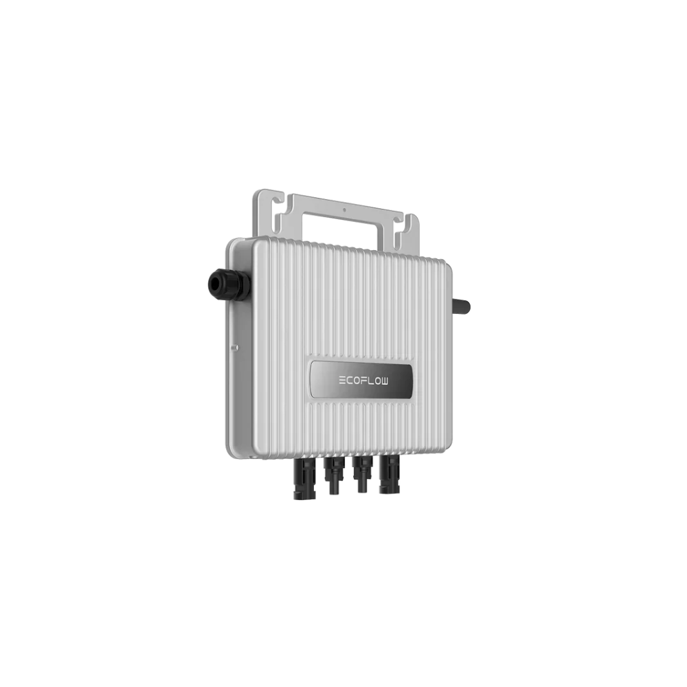 O EcoFlow STREAM é um microinversor compacto, eficiente e de fácil instalação, ideal para integrar em sistemas solares residenciais