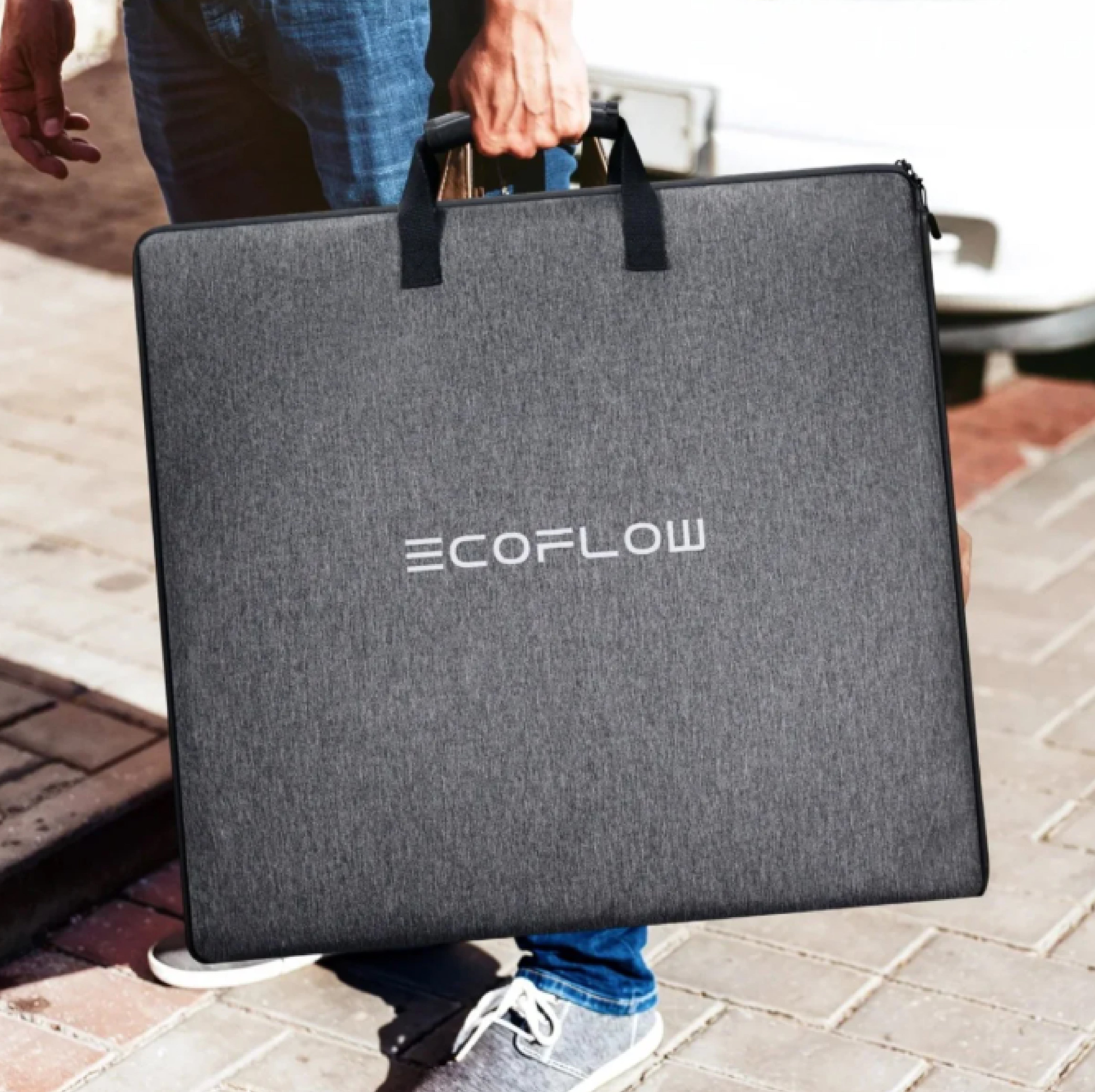 Ecoflow Painel Solar Portátil 220W Bifacial Next Gen - Ecoflow SOLAR220WNG - Smartify - Casa Inteligente - Smart Home - Domotica - Casas Inteligentes