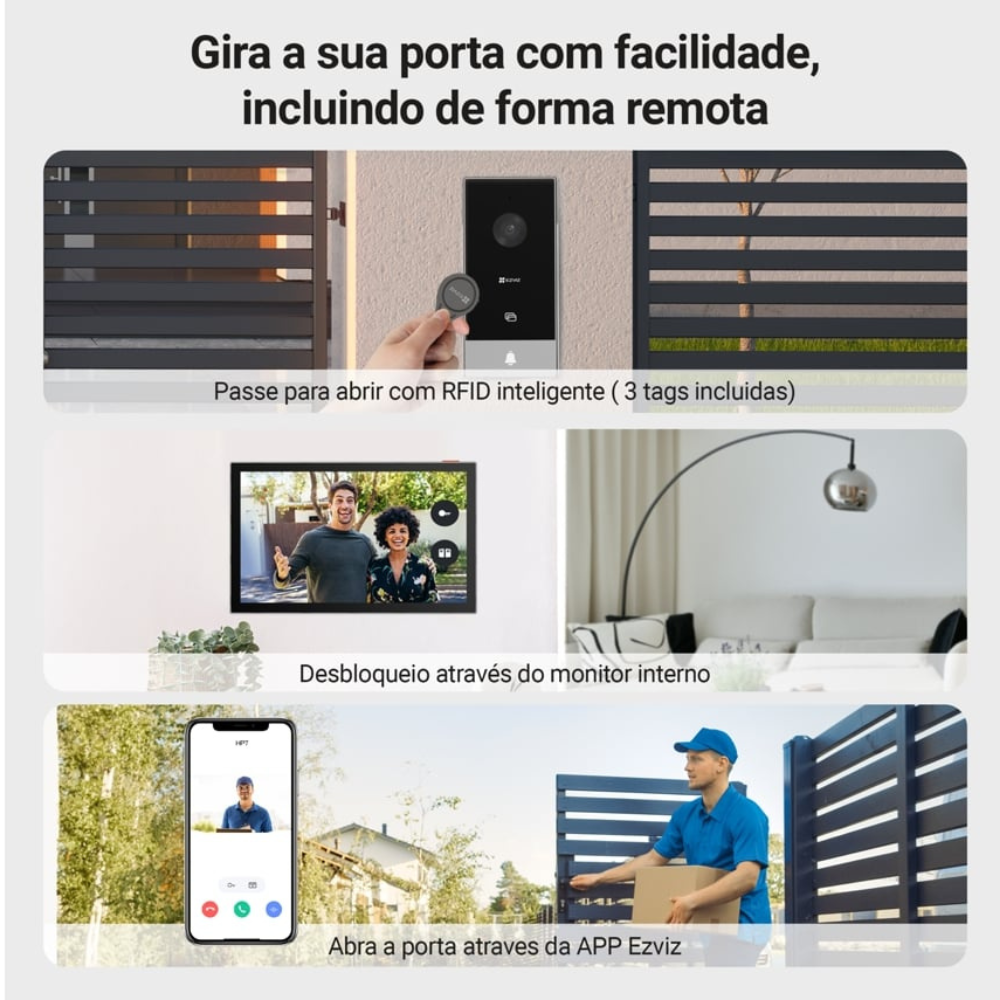 Está na hora de atualizar o seu antigo intercomunicador ou videoporteiro para uma solução moderna, ligada à Internet, que permita uma gestão fácil e prática a partir do seu telemóvel.