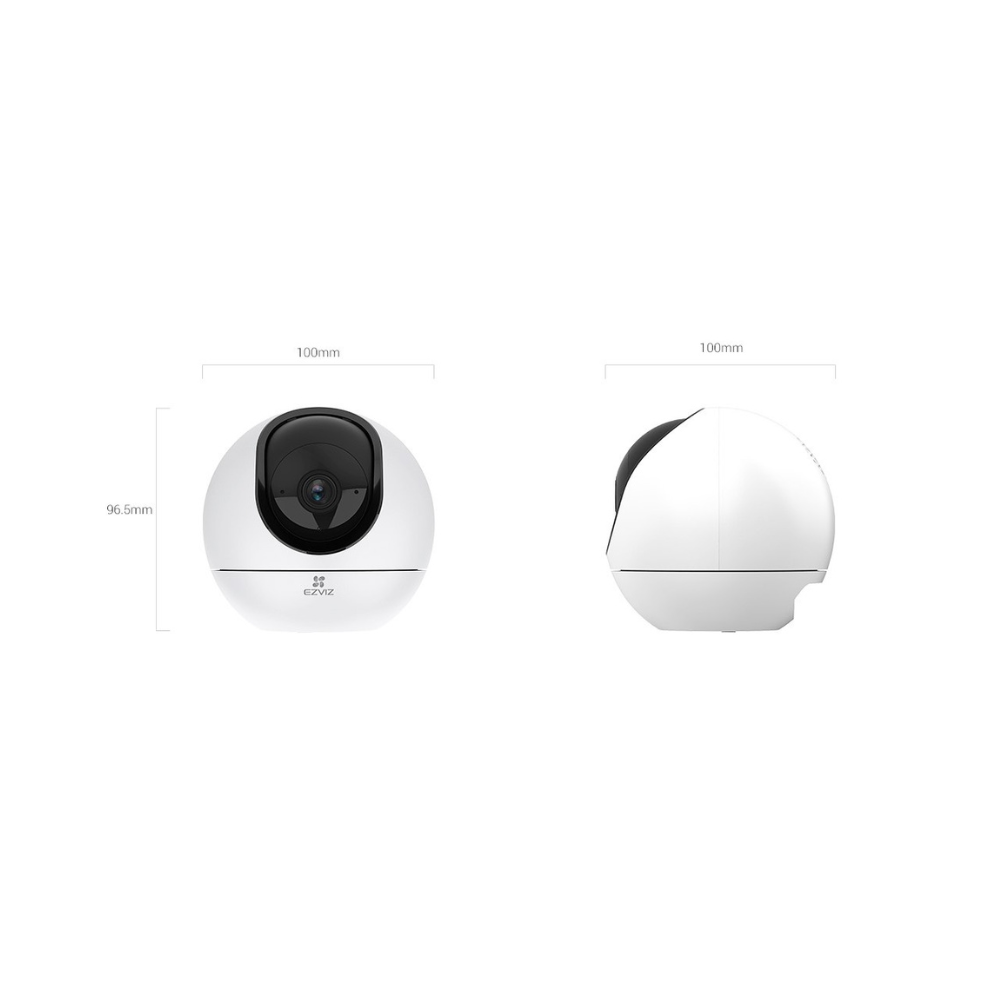 Reforce a segurança da sua casa e mantenha-se sempre em contato com os seus entes queridos com a EZVIZ H6. Equipada com resolução 3K e visão noturna a cores através da lente Starlight, garante imagens nítidas e detalhadas em qualquer altura do dia.