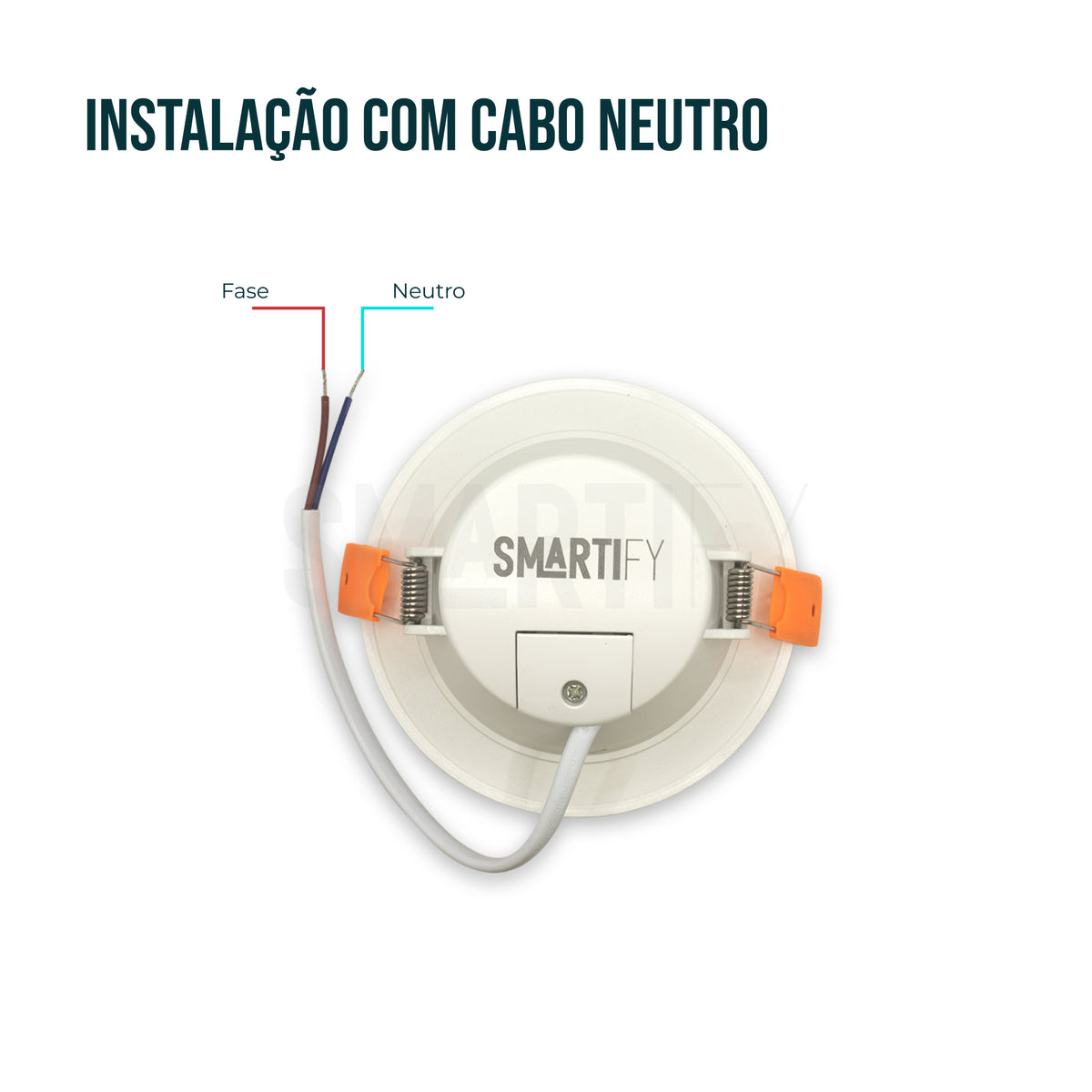 Foco LED Inteligente Smart Zigbee Smartify, permite regular entre brancos frios e quentes, entre 16M cores diferentes e ainda regulação de intensidade.