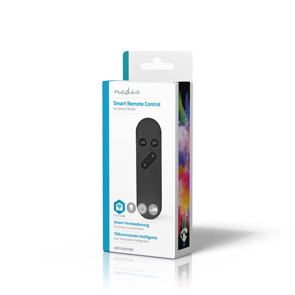 Nedis WIFILR001BK - Intuitive remote control for WIFILR series bulbs