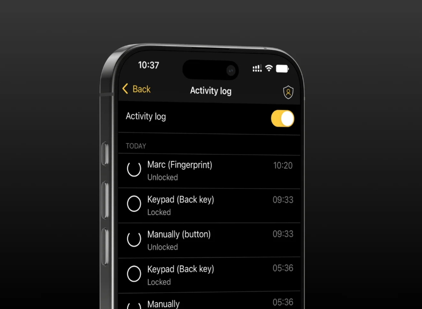 Conheça o Nuki Keypad 2 NFC, um dispositivo de controlo de acesso feito para abrir tua porta de forma rápida e segura, sem necessidade de chave.