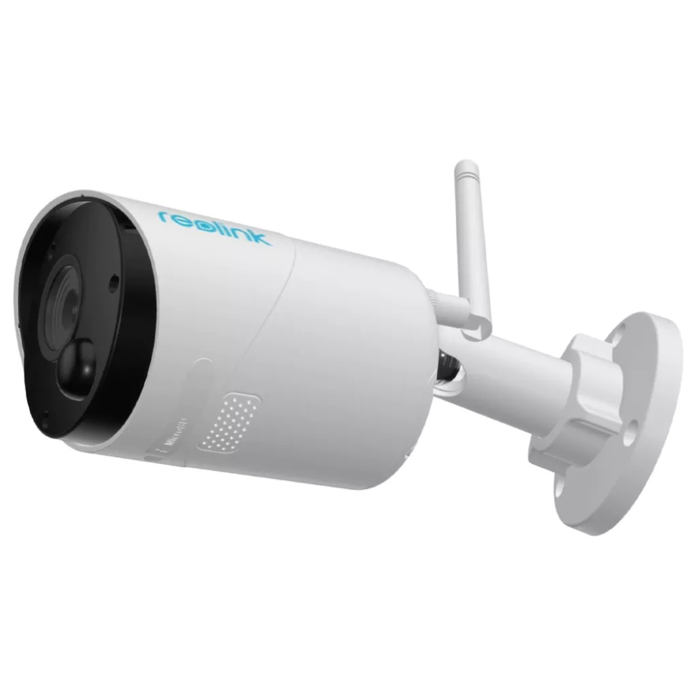 A Reolink Argus Series B320 é uma câmara de segurança para exterior 100% sem fios, alimentada por uma bateria recarregável ou por painel solar. Com resolução Super HD de 3MP, deteção inteligente de pessoas e veículos, áudio bidirecional e visão noturna nítida, oferece uma solução de vigilância eficiente e prática, sem necessidade de subscrições.