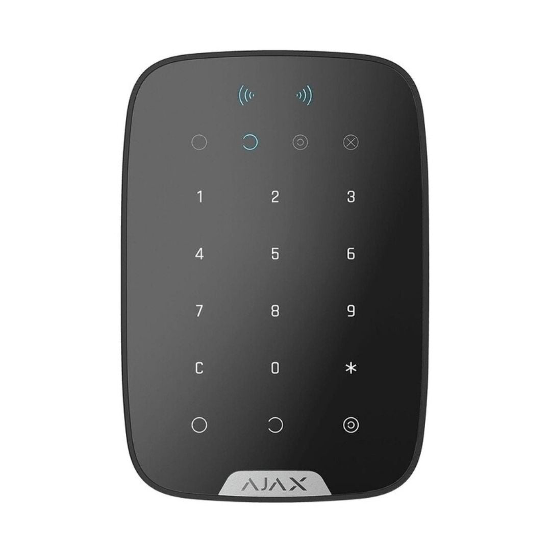Ajax Bydirectional Independent Clavier pour l'alarme noire - Ajax Keypad Plus