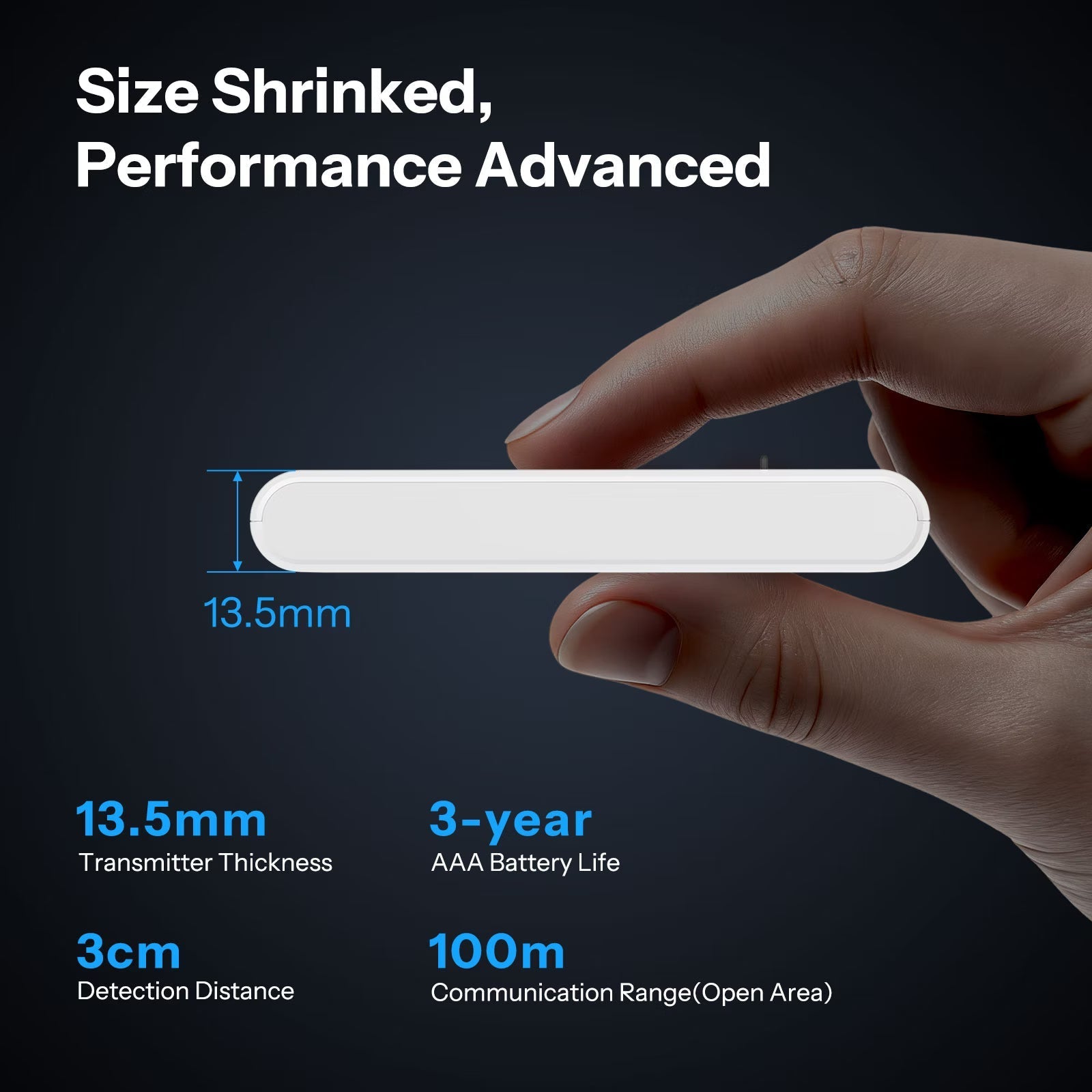 Sonoff SNZB-04PR2 design slim e autonomia AAA