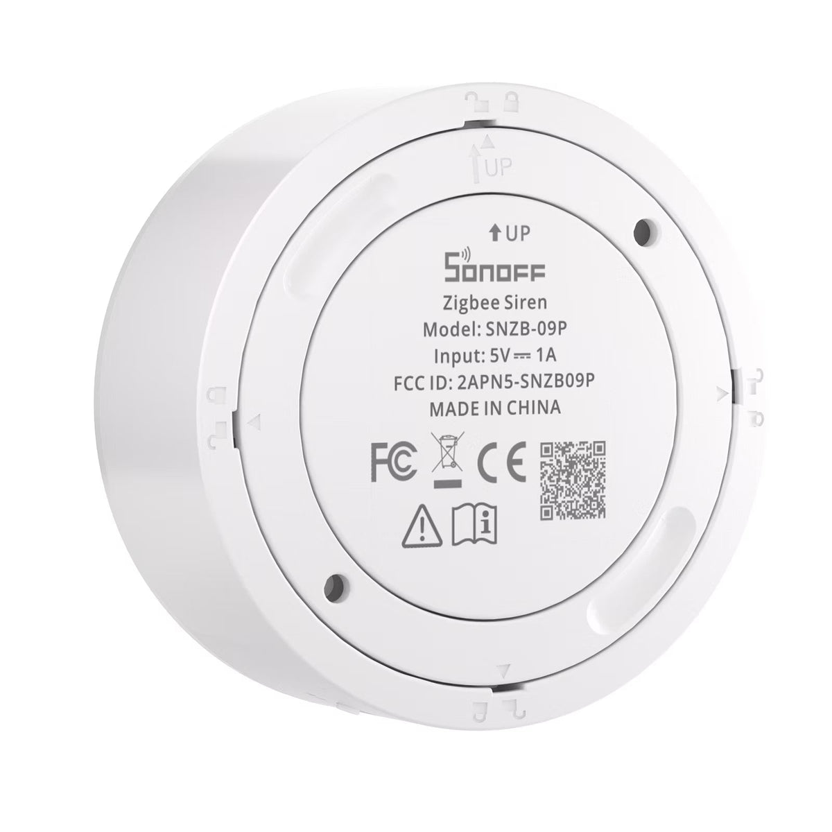 Sonoff SNZB-09P vista traseira com referência do modelo