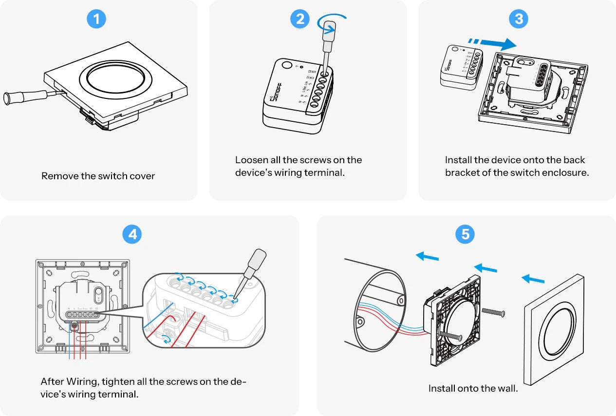 O SONOFF E1GSL é um interruptor de parede inteligente da série Fusion, desenvolvido especificamente para utilização com o módulo SONOFF ZBMINIL2. Com um design moderno, minimalista e ultrafino, combina funcionalidade, estética e durabilidade, tornando-se a escolha ideal para projetos de automação residencial e modernização de instalações elétricas.