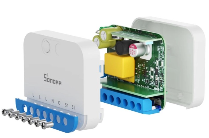 O SONOFF MINI-ZBDIM é um dimmer inteligente ultra-compacto que permite transformar um interruptor tradicional num sistema de iluminação inteligente com regulação de intensidade.
