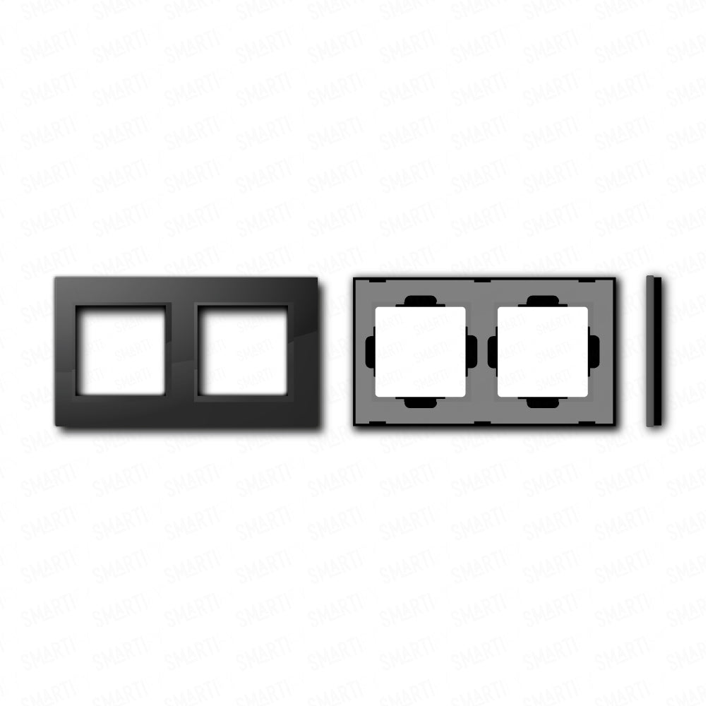 Smartify vPRO Espejo Doble (Marco + Marco) Negro - SYPE20000PR 