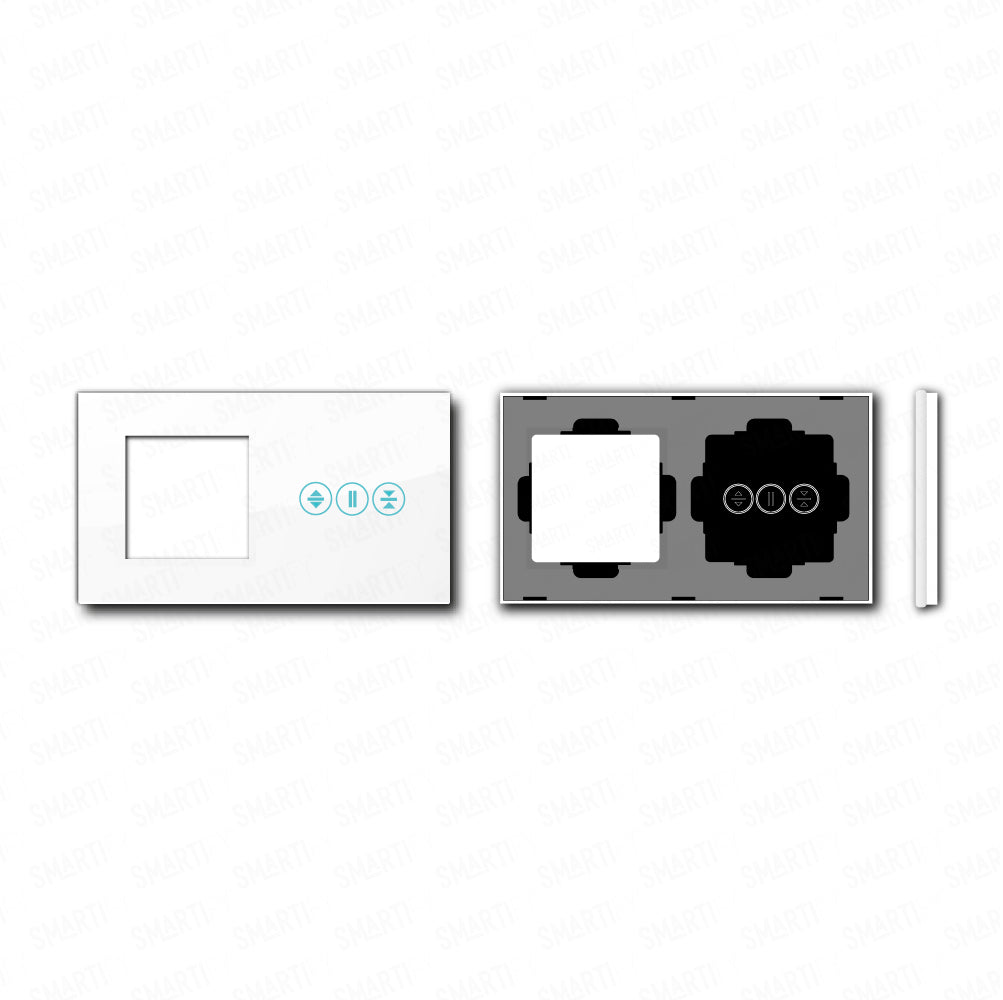 Smartify vPRO Espelho Duplo (Moldura + Estores) Branco - SYPE200ESBR