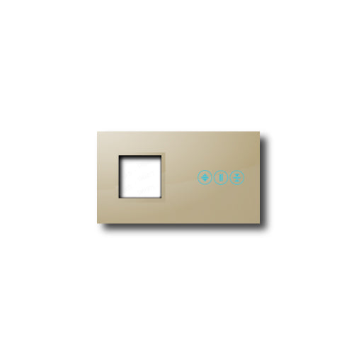 Smartify vPRO Espelho Duplo (Moldura + Estores) Dourado - SYPE200ESDR