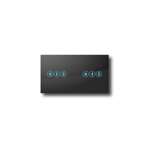 Smartify vPRO Espejo Doble (Persianas + Persianas) Negro - SYPE2ESESPR 