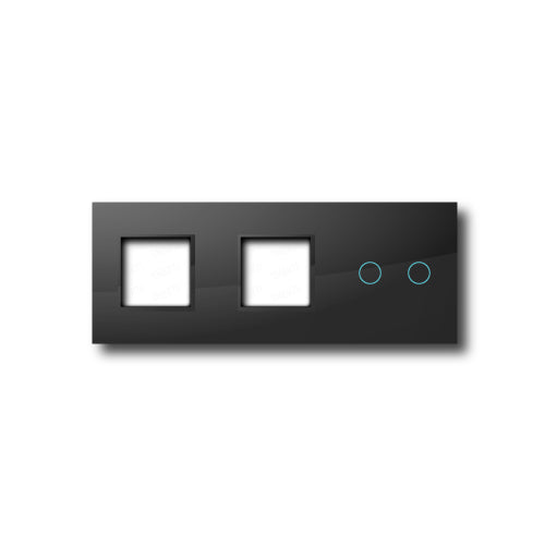 Smartify vPRO Espelho Triplo (Moldura + Moldura + 2 botões) Preto - SYPE3000002PR