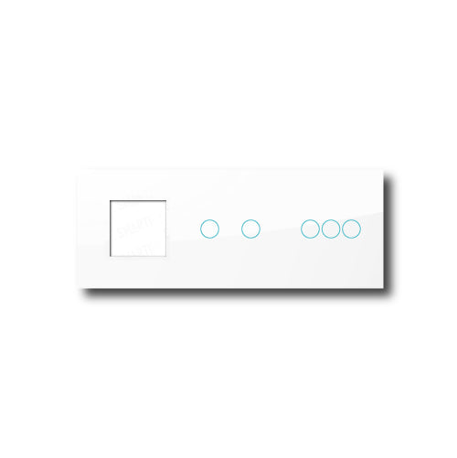 Smartify vPRO Espejo Triple (Marco + 2 botones + 3 botones) Blanco - SYPE3000203BR 