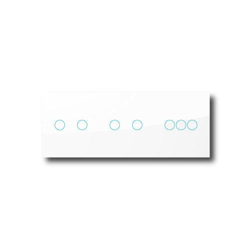 Smartify vPRO Espejo Triple (2 botones + 2 botones + 3 botones) Blanco - SYPE3020203BR 