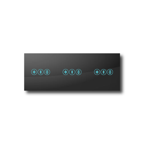 Smartify vPRO Espejo Triple (Persianas + Persianas + Persianas) Negro - SYPE3ESESESPR 