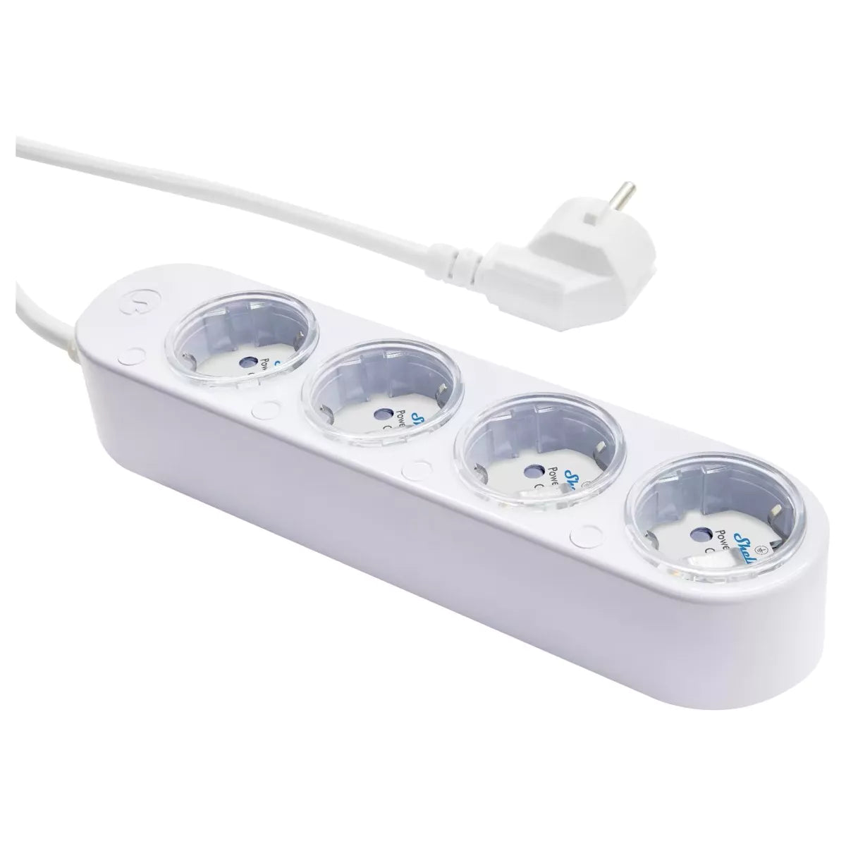 A Shelly Power Strip 4 Gen4 é uma régua inteligente de nova geração, criada para oferecer controlo total e monitorização independente de até quatro equipamentos elétricos. Compacta, moderna e altamente versátil, combina conectividade Wi-Fi, Bluetooth, Zigbee e Matter, permitindo integração perfeita com Apple HomeKit, Google Home, Alexa, SmartThings e plataformas de domótica como Home Assistant.