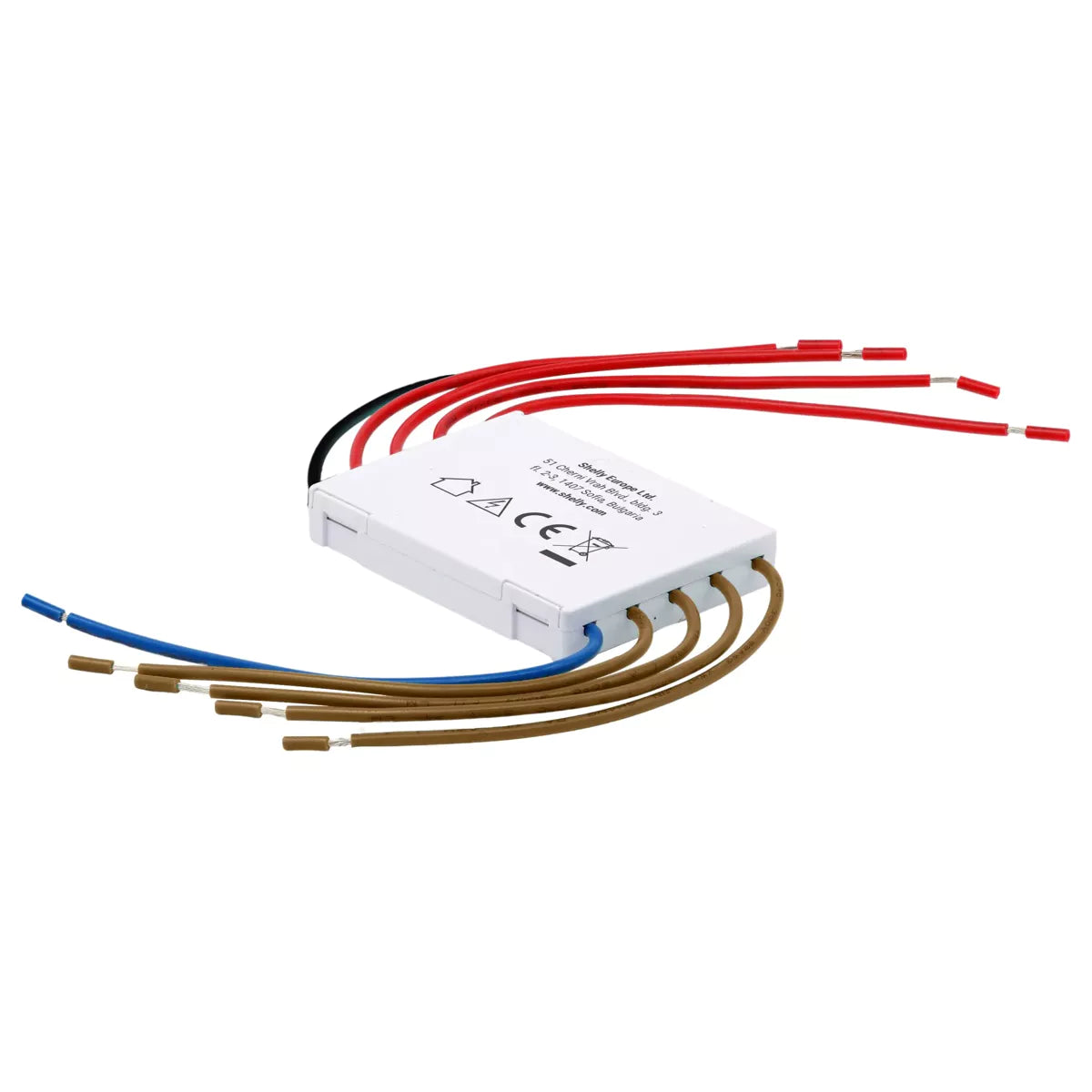 O Shelly 4-Channel Decoupler 230V é um módulo compacto que permite acionar sinais de corrente contínua (DC) a partir de entradas de 230 V AC. Ideal para automatizações residenciais, retrofits e integração com sistemas Shelly, garante isolamento elétrico completo, proteção contra picos de tensão e acionamento seguro de até quatro canais independentes.