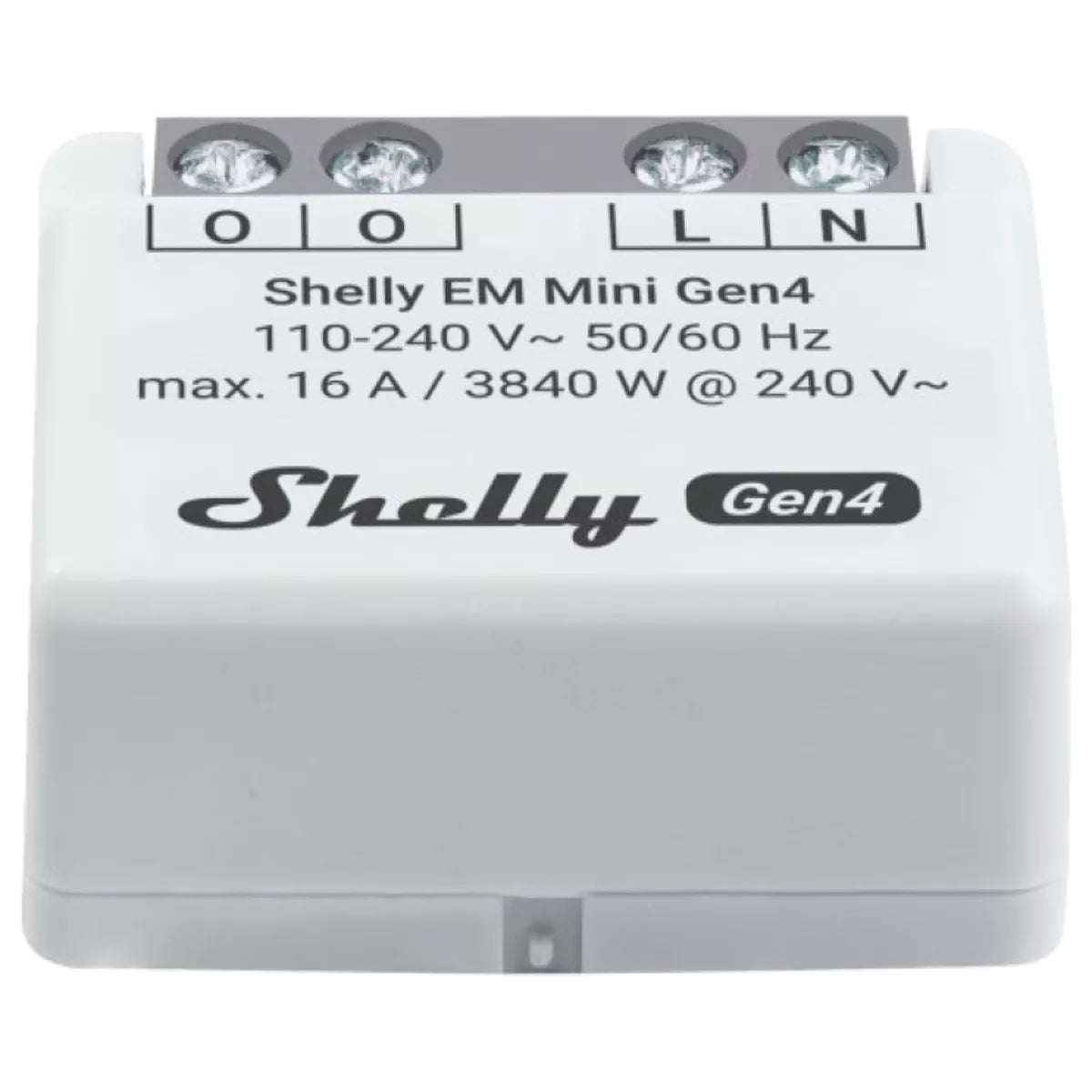 O Shelly EM Mini Gen4 é um medidor de energia compacto, de última geração, projetado para monitorizar com precisão o consumo elétrico até 16 A. Com suporte a múltiplos protocolos e integração total com plataformas de domótica, este dispositivo oferece controlo avançado do consumo energético em residências e ambientes profissionais.