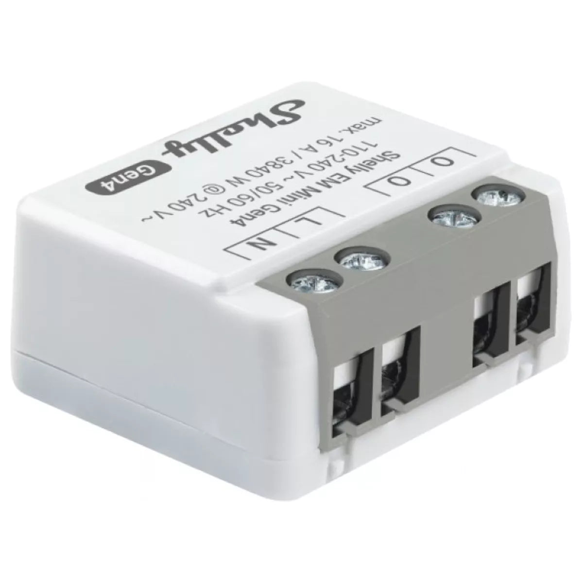 O Shelly EM Mini Gen4 é um medidor de energia compacto, de última geração, projetado para monitorizar com precisão o consumo elétrico até 16 A. Com suporte a múltiplos protocolos e integração total com plataformas de domótica, este dispositivo oferece controlo avançado do consumo energético em residências e ambientes profissionais.