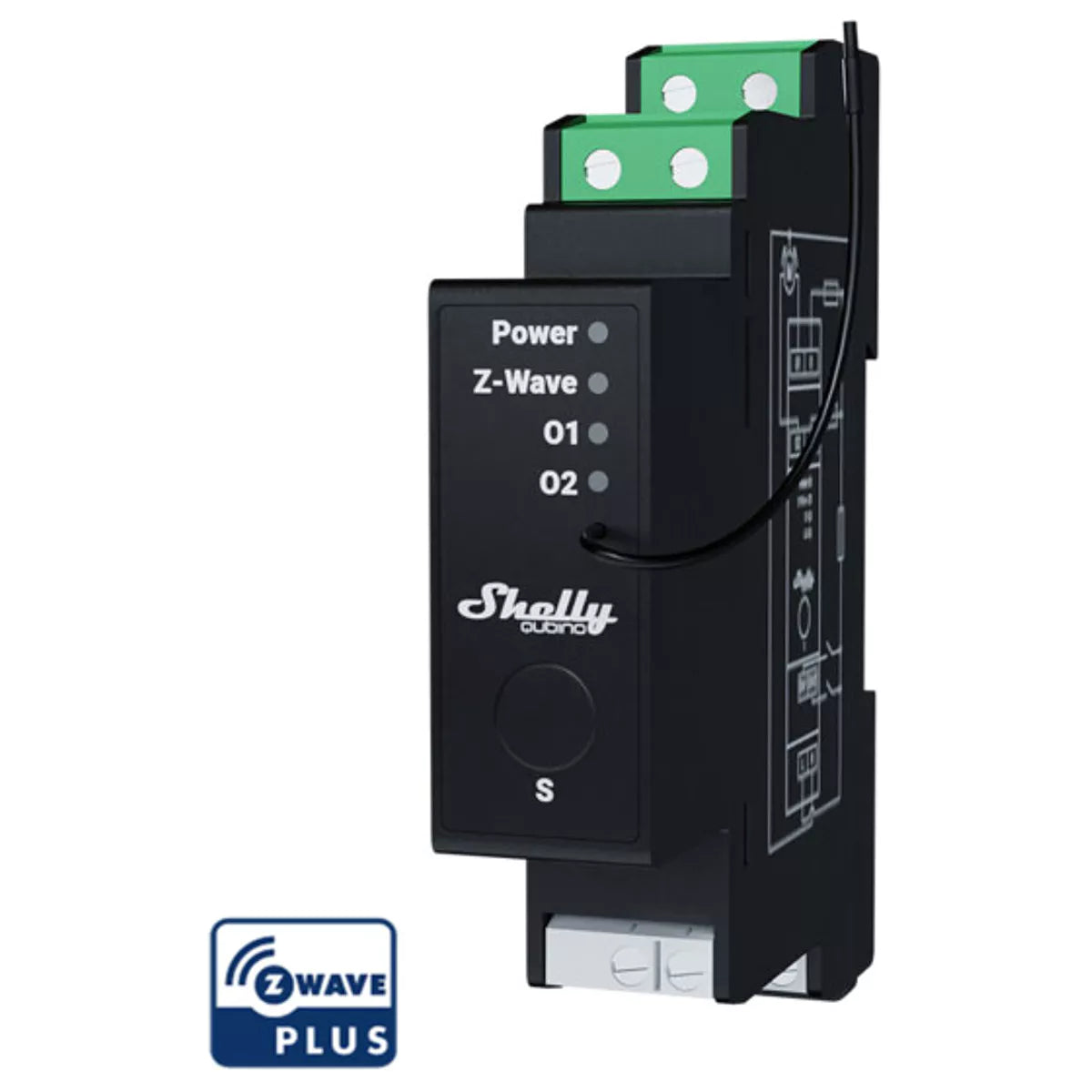 O Shelly Qubino Wave PRO Shutter é um módulo compacto e de alto desempenho, desenvolvido para automatizar estores, cortinas, telas e toldos equipados com motores AC bidirecionais. Projetado para instalação em calha DIN, oferece controlo preciso de posição, ângulo das lâminas (estores venezianos) e funcionamento totalmente integrado com redes Z-Wave™.