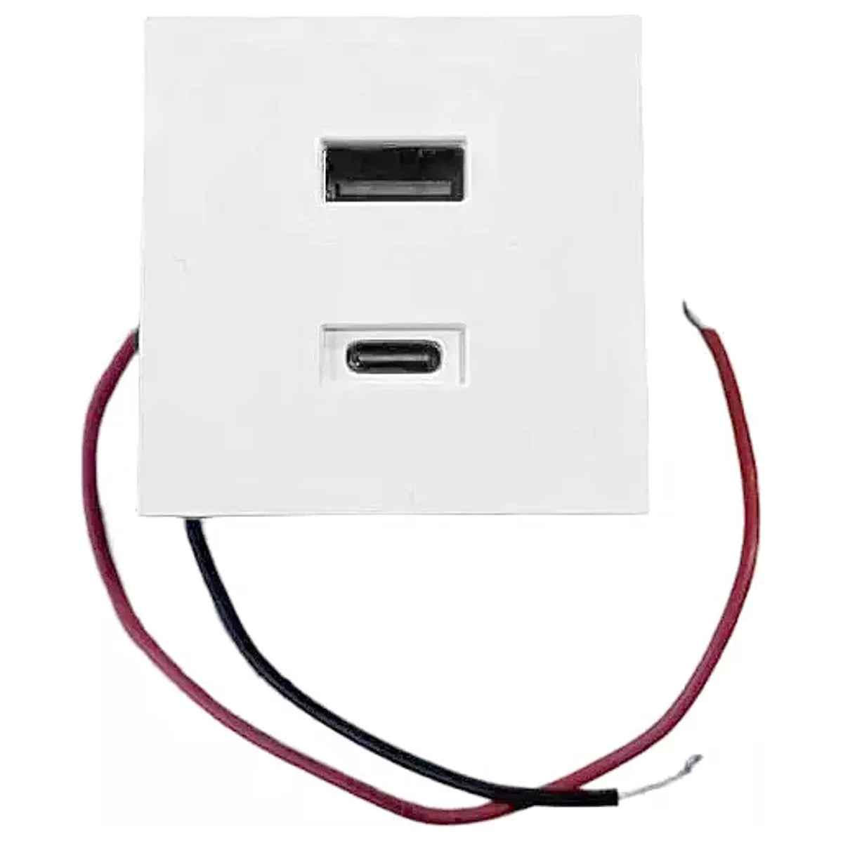 O Shelly USB Charger for Wall Display Stand é um módulo de alimentação compacto e eficiente, desenvolvido para fornecer carregamento direto e fiável a partir do suporte dos Shelly Wall Displays. Concebido para uma integração discreta, instala-se na parte traseira do suporte, mantendo a instalação limpa e organizada.