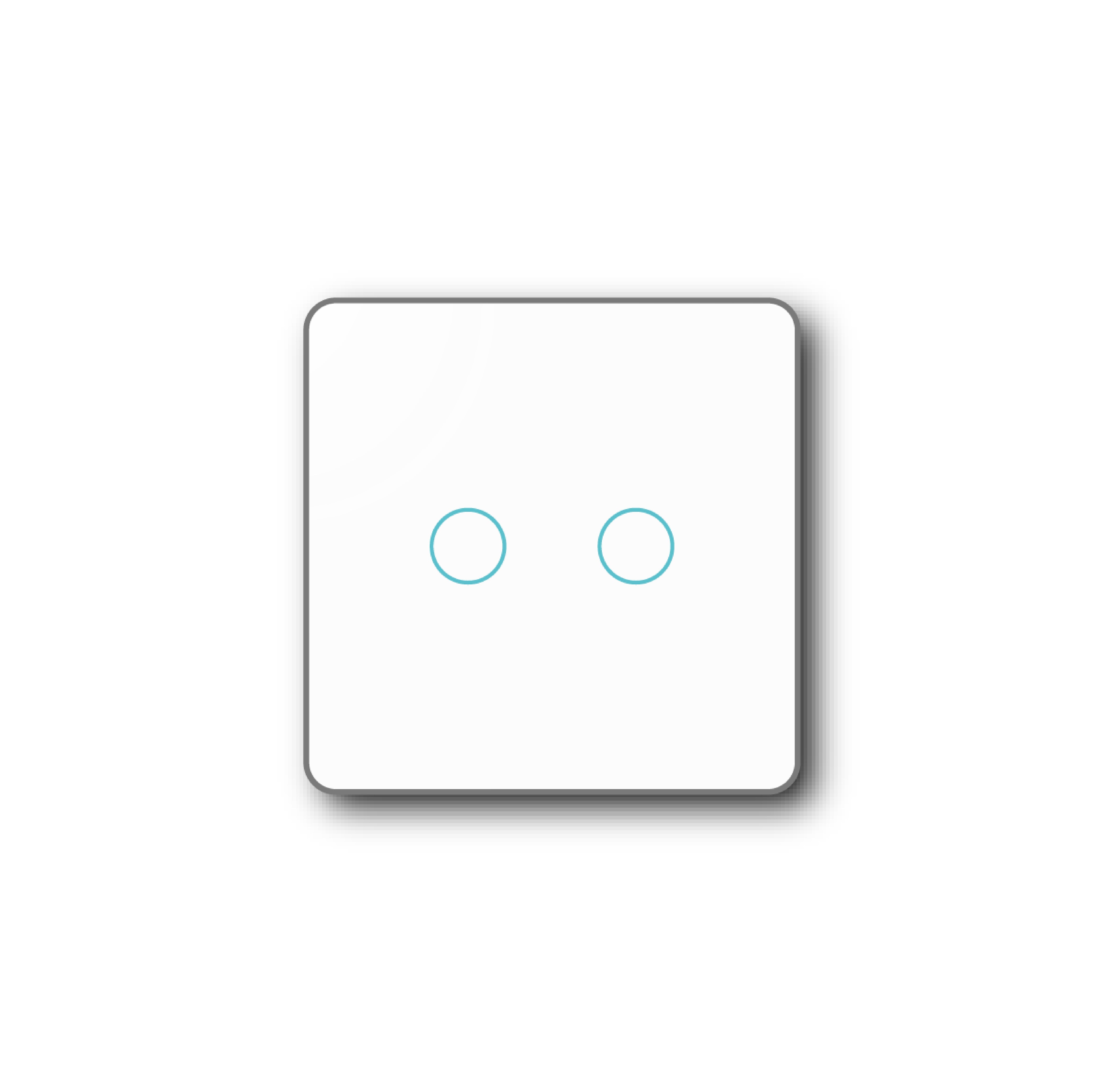 Smartify vPRO Comando de Cenários 2 Botãões (6 Cenários) Branco 