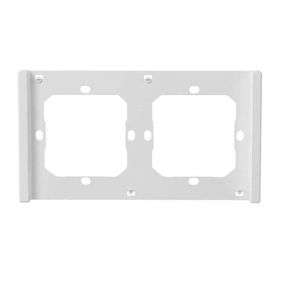 Moldura dupla branca para interruptores inteligentes SONOFF M5 de 80mm. Design moderno, fácil de instalar