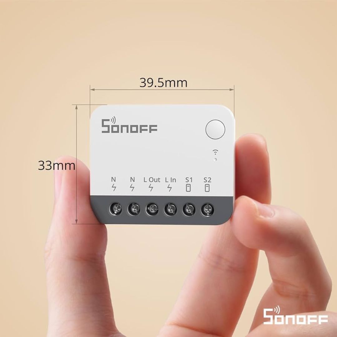 Interruptor inteligente compacto, compatível com hubs Zigbee e múltiplas plataformas para controlo eficiente e seguro na tua casa.