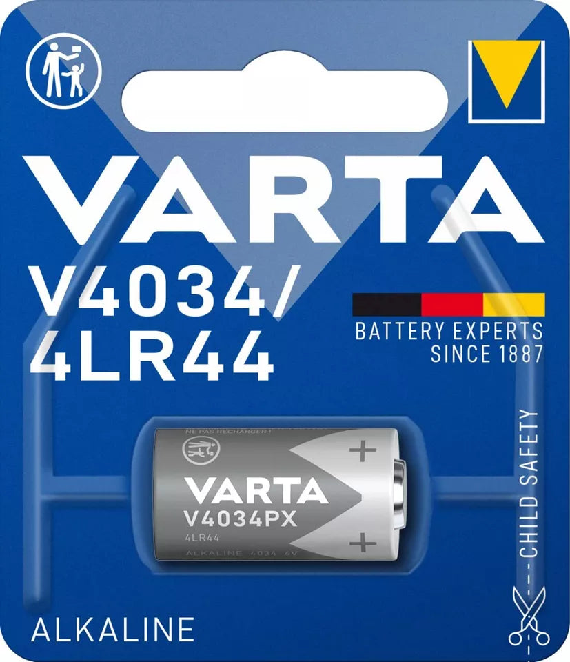 Varta Pilha alcalina 6V - 4LR44 / PX28A / V4034