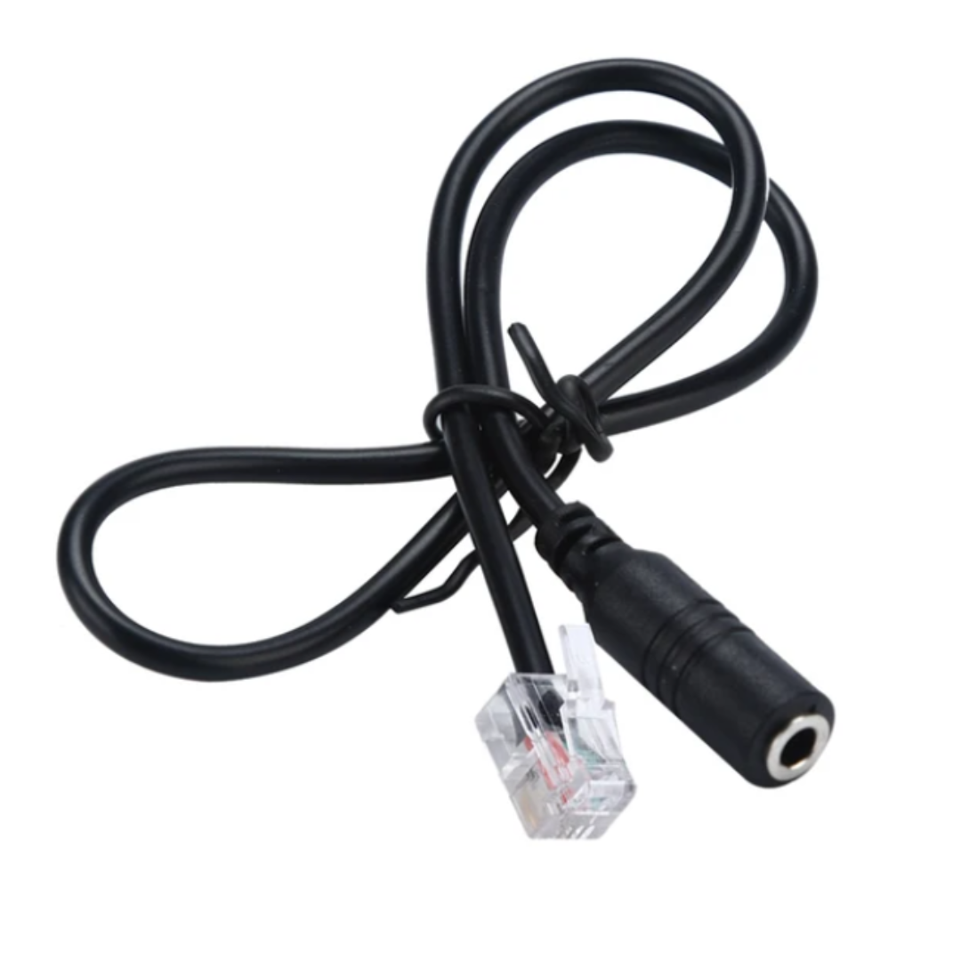 2.5 mm DC adapter cable for RJ11 male