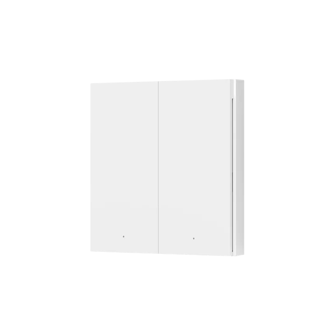 O interruptor remoto sem fios H1 da Aqara usa bateria CR2450 e comunica via Zigbee 3.0 para controlar dispositivos inteligentes com automações personalizadas.