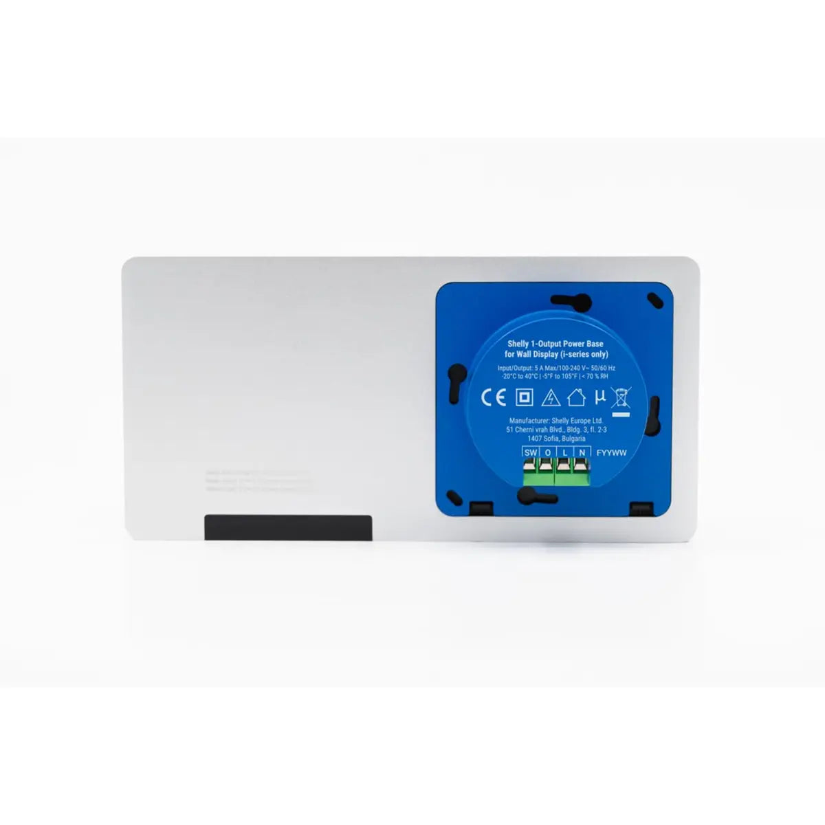 Shelly Wall Display X2i Silver - Pannello di Controllo 6.95 WiFi 6 - Immagine 6