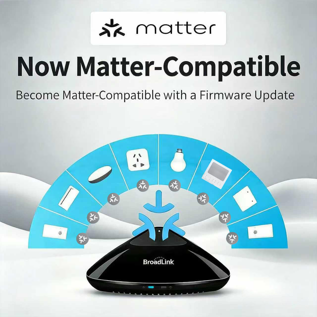 BroadLink RM MAX - IR RF WiFi Matter Remote Control 