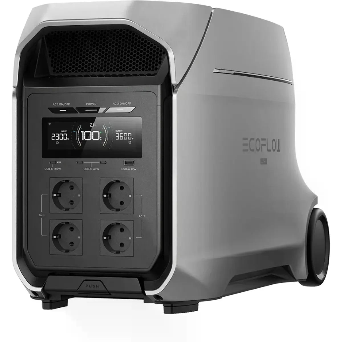 EcoFlow DELTA 3 Ultra Plus - Estação de Energia Portátil 3072Wh, Expansível, WiFi, BT, UPS