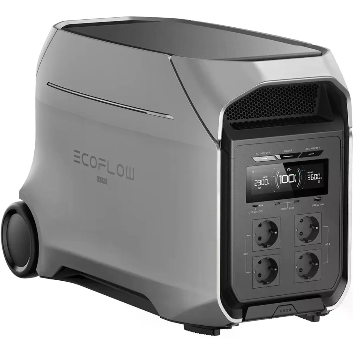 EcoFlow DELTA 3 Ultra Plus - Estação de Energia Portátil 3072Wh, Expansível, WiFi, BT, UPS