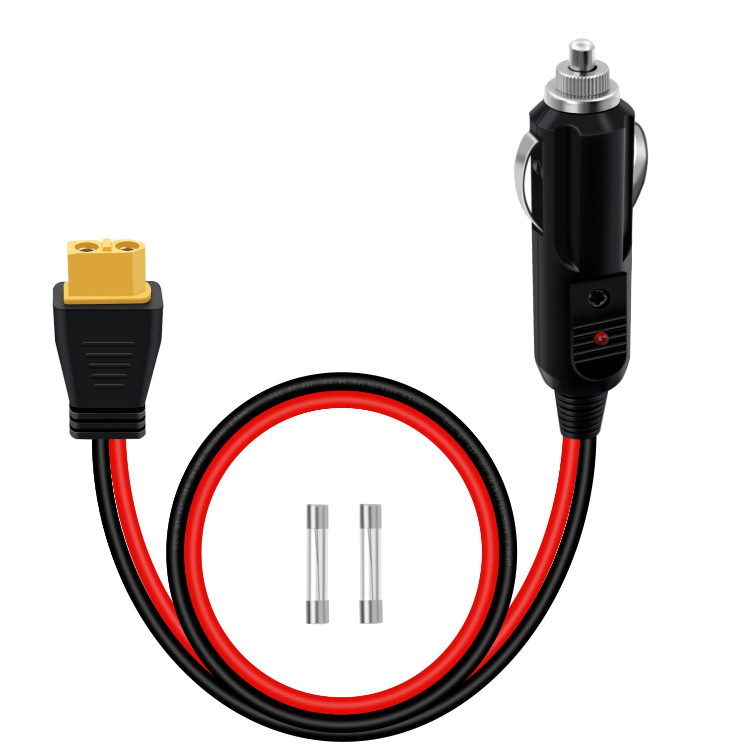 Cable XT60 para encendedor - longitud de 2 metros