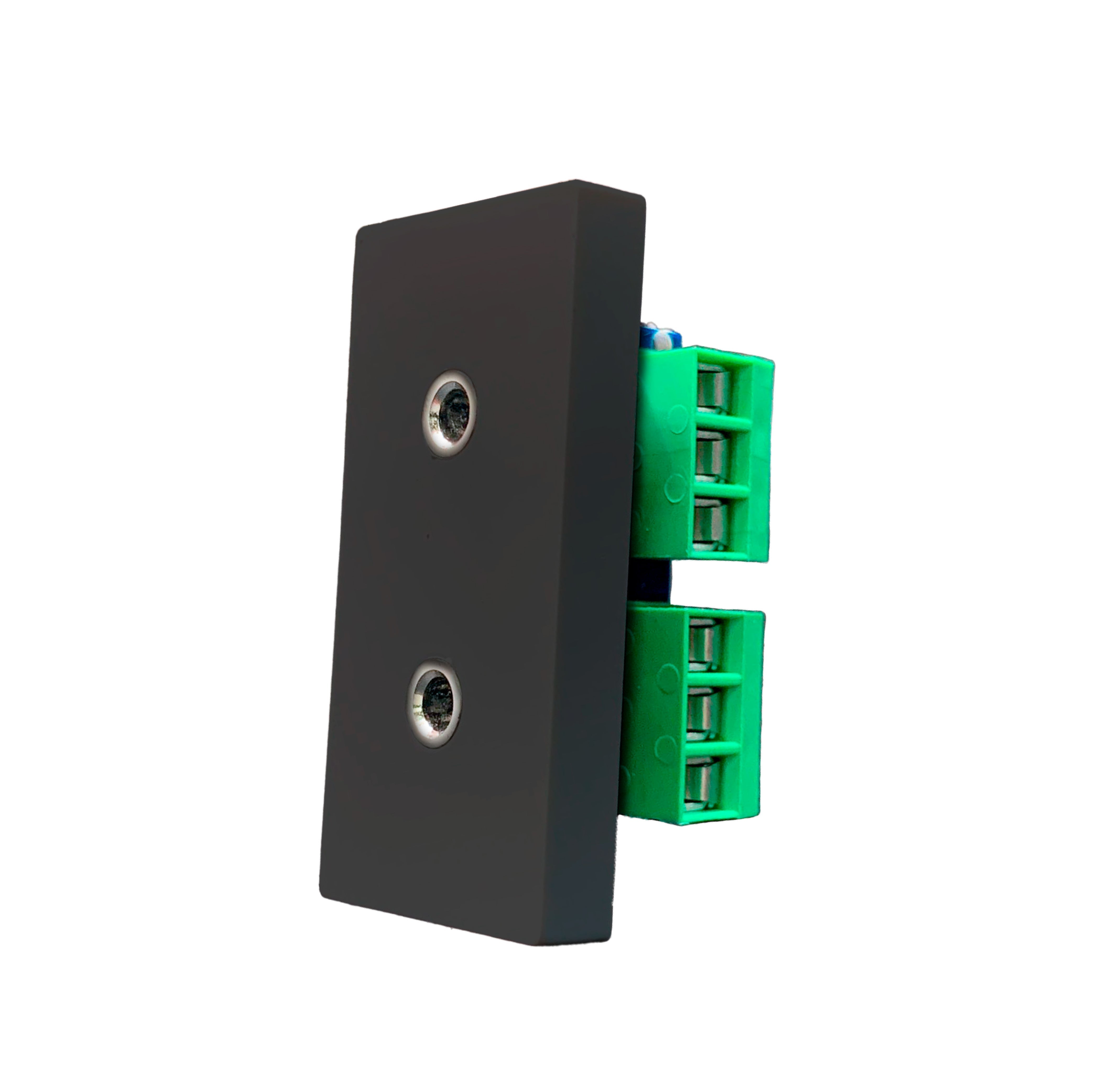 Smartify vPRO Meio Módulo P2 AuxJack Preto - modelo compacto.