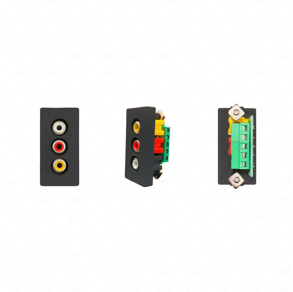 Bombanana Module Smartify vPRO SYP0MSPKPR - Half Banana Module 5 mm Black