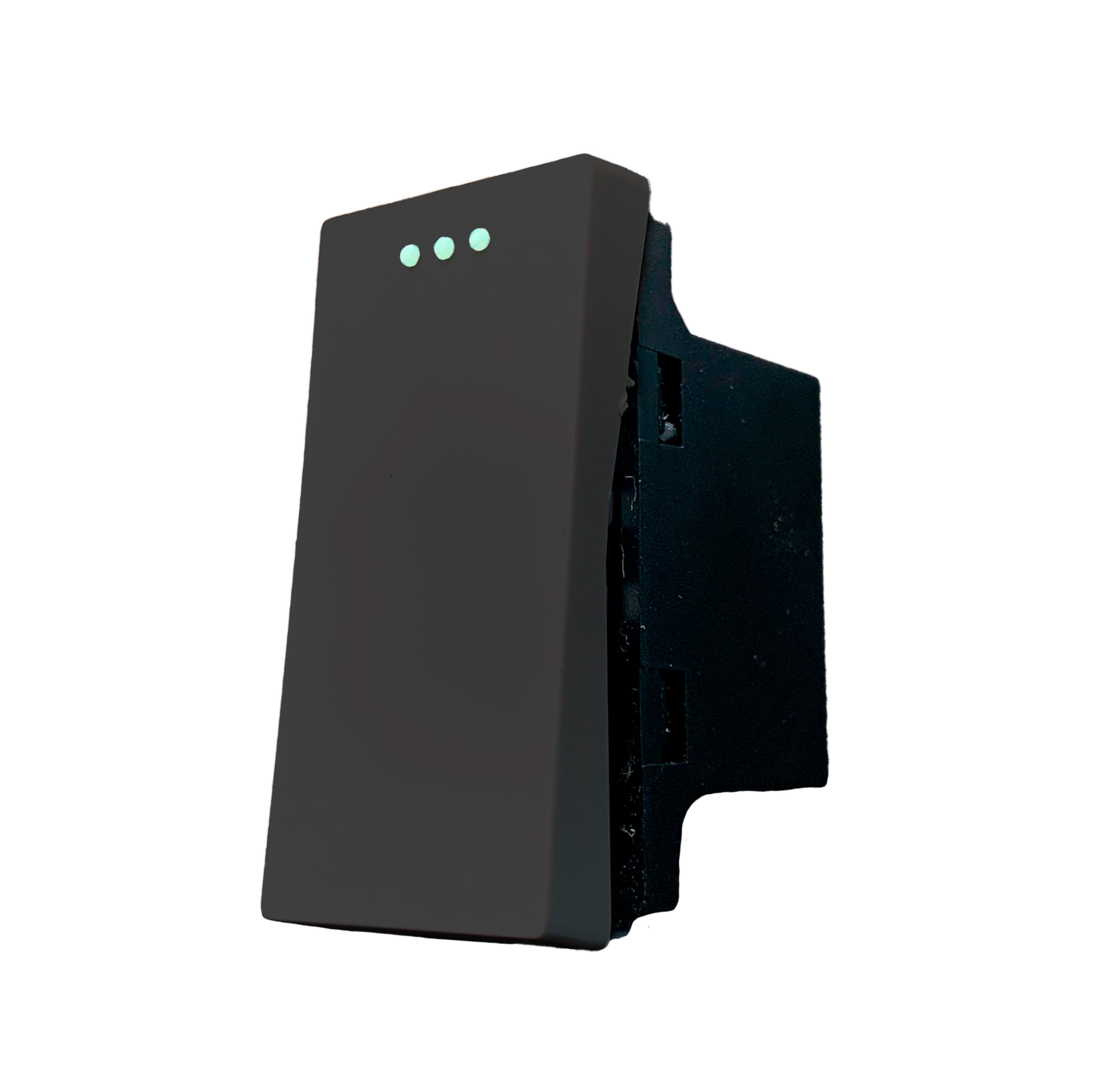 Smartify Meio módulo comutador Preto – dispositivo compacto.