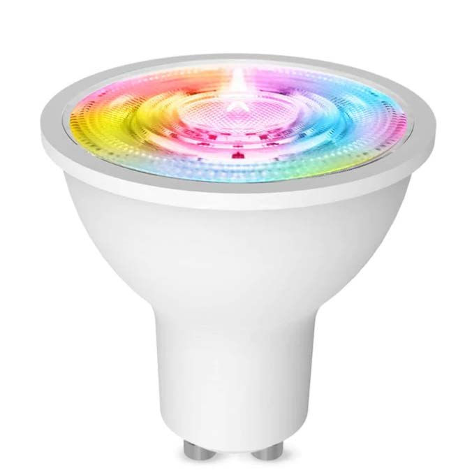 Moes Z-GU10-CW lâmpada LED GU10 Zigbee RGB
