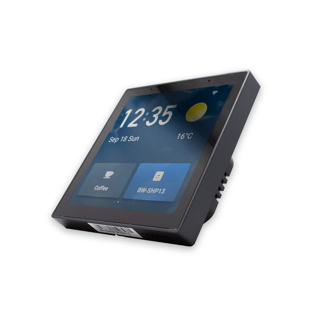 Smartify Painel Controlo 4 WiFi Zigbee Alexa - Vista frontal