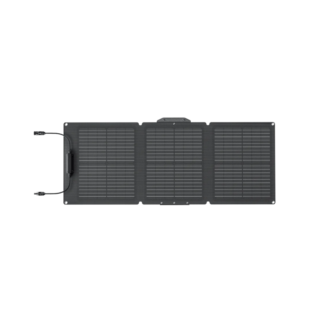 Painel solar portátil ECOFLOW 60W: 23% de eficiencia