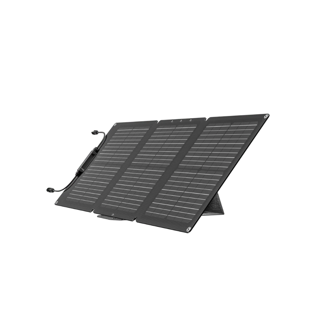 Painel solar portátil ECOFLOW 60W: boa resistência, proteção IP68