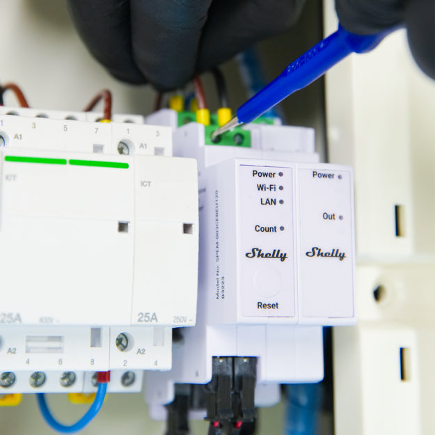 Shelly Medidor Trifásico 120A WiFi - Shelly Pro 3EM V2